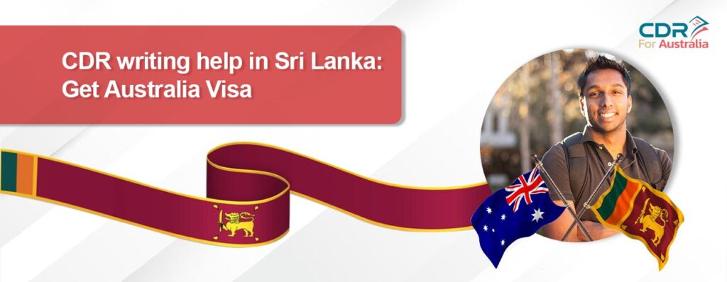 CDR writing help in Sri Lanka