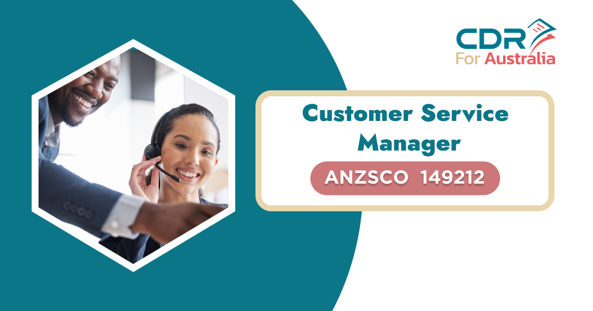 Customer Service Manager ANZSCO Code: 149212
