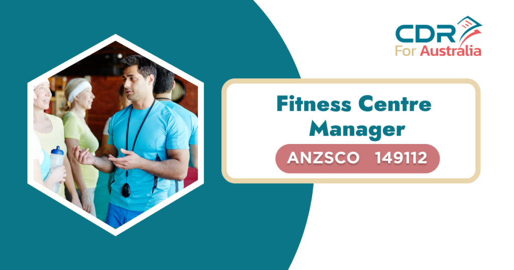 Fitness Centre Manager ANZSCO Code: 149112