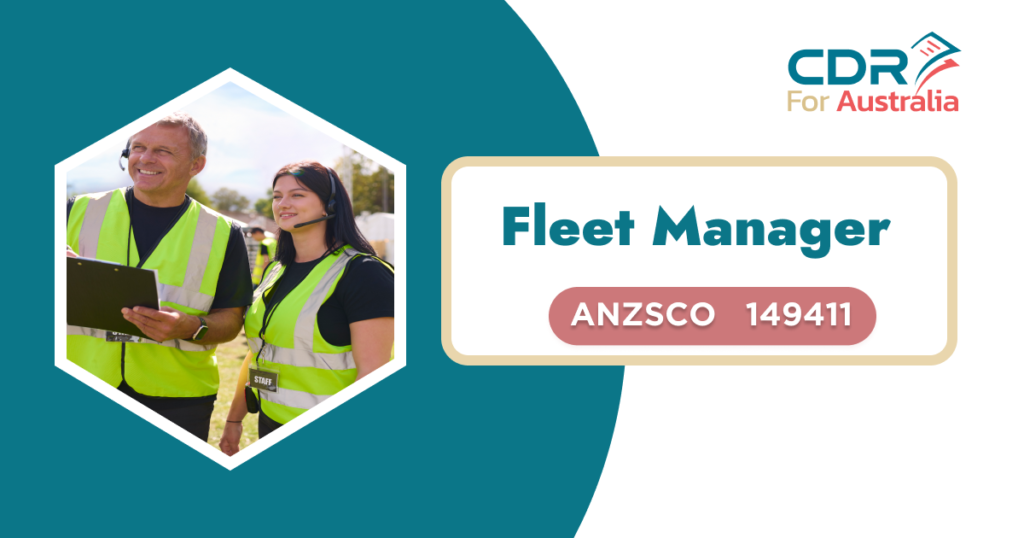 Fleet Manager ANZSCO Code: 149411
