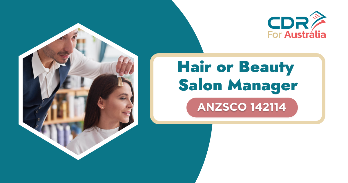 Hair or Beauty Salon Manager ANZSCO Code: 142114