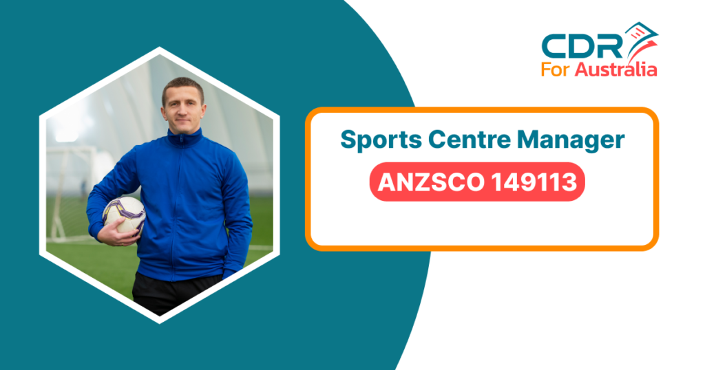 Sports Centre Manager ANZSCO Code: 149113