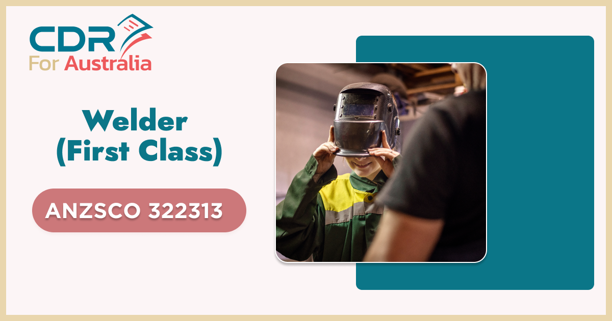Welder (First Class) ANZSCO Code 322313